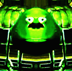 Mike Wazowski Monstrous Look Meme GIF