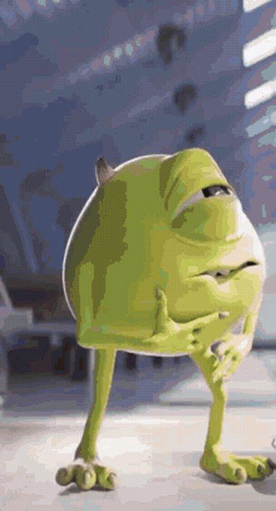 Mike Wazowski Thinking GIF