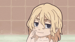 Mikey Tokyo Revengers Bath Tub GIF