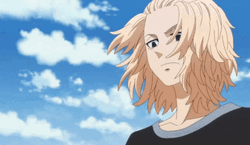 Mikey Tokyo Revengers Looking Down GIF