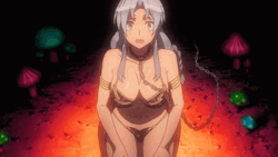 Mikoto Kiba Sexy Anime Slave GIF