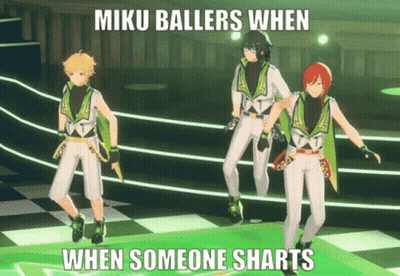 Miku Ballers Meme Shalts GIF