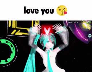 Miku Love GIF
