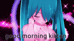 Miku Saying Good Morning GIF