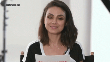 Mila Kunis Cosmopolitan GIF