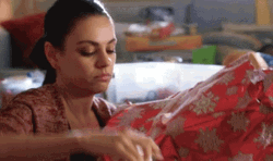 Mila Kunis Wrap It Up All Of Gift GIF