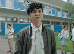 Miles Chronicles Appearing Frazzled GIF