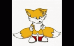 Miles Prower Cartoon Shoes GIF