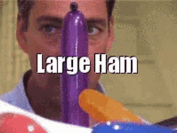 Miles Richardson Large Ham GIF