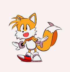 Miles Tails Wiggling GIF