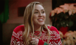 Miley Cyrus Beautiful Smile GIF