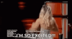 Miley Cyrus Jumping Up And Down GIF