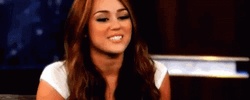 Miley Cyrus Showing Teeth GIF