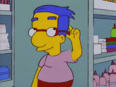 Milhouse Simpsons Everything's Coming Up Milhouse GIF