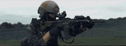 Military Firing Shot Gun GIF