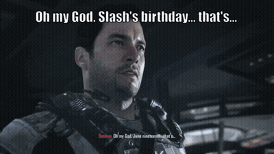 Military Man Oh My God Slash's Birthday That's GIF