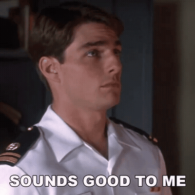 Military Man Saying Sounds Good To Me GIF