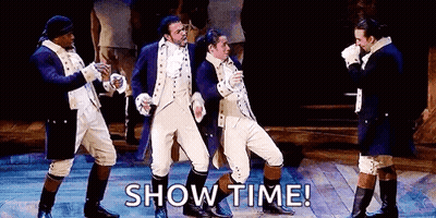 Military Men Dancing On Stage GIF