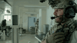 Military On Mic Giving Command GIF