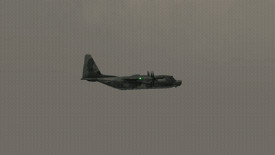 Military Planes Flying Side By Side GIF