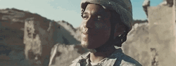 Military Smile Of Relief GIF