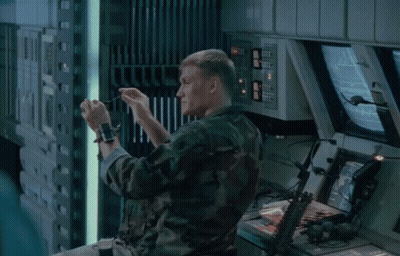 Military Uniform Man I'm All Ears GIF