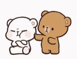 Milk And Mocha Bear Saying Sorry GIF | GIFDB.com