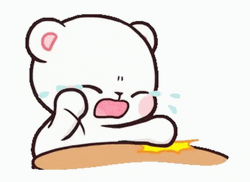 Milk And Mocha Bear Emotional Crying GIF