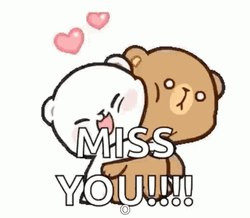 Milk And Mocha Bear Miss You GIF