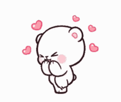 Milk And Mocha Bear's Excitement GIF
