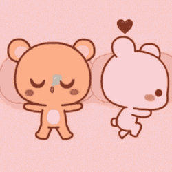 Milk And Mocha Cuddling GIF