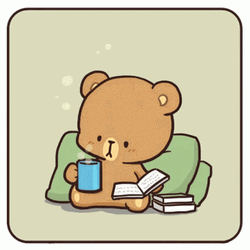 Milk And Mocha Drinking Coffee GIF