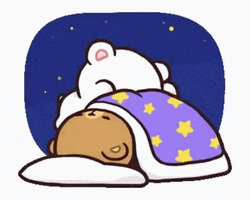 Milk And Mocha Goodnight GIF