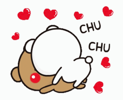 Milk And Mocha Hugging Chu Chu GIF