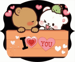 Milk And Mocha I Love You GIF
