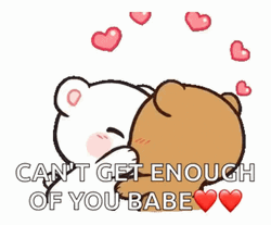 Milk And Mocha Kissing Babe GIF
