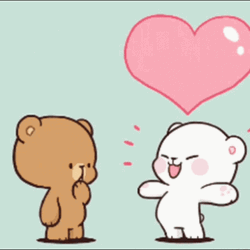Milk And Mocha Seeing Each Other GIF