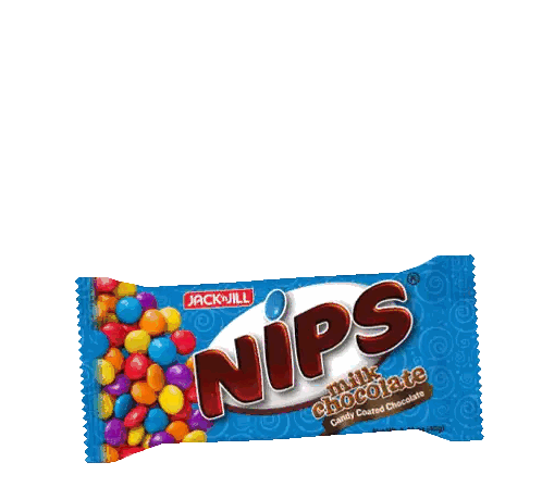 Milk Chocolate Nips Package Sticker