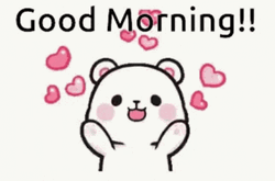 Milk Spreading Love Hello Sunshine GIF