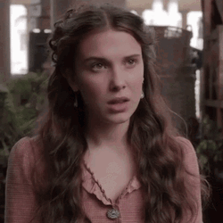 Millie Bobby Brown Asking Question GIF