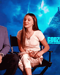 Millie Bobby Brown Godzilla Interview GIF