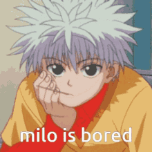 Milo Is Bored Killua