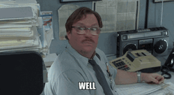 Milton Office Space Radio GIF