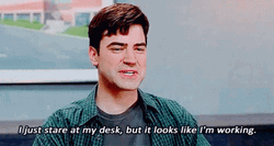 Milton Office Space Ron Livingston Talking GIF