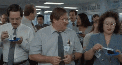 Milton Office Space Stephen Root Advise GIF