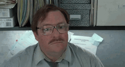 Milton Office Space Stephen Root Building On Fire GIF