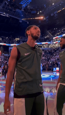 Milwaukee Bucks Cameron Payne Jumping GIF
