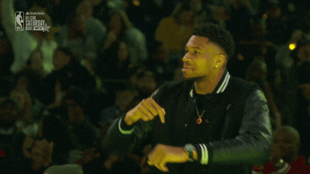 Milwaukee Bucks Giannis Antetokounmpo Pointing At Watch GIF