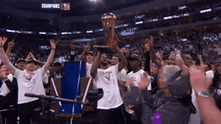 Milwaukee Bucks Victory Celebration GIF