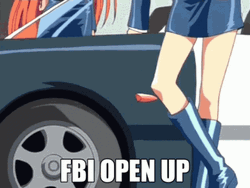 Mimi And Shishi Anime Fbi Open Up GIF